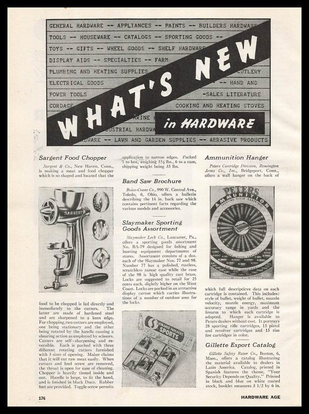 1948 Peters Cartridge Remington Arms Ammunition Wall Hanger Article Print Ad