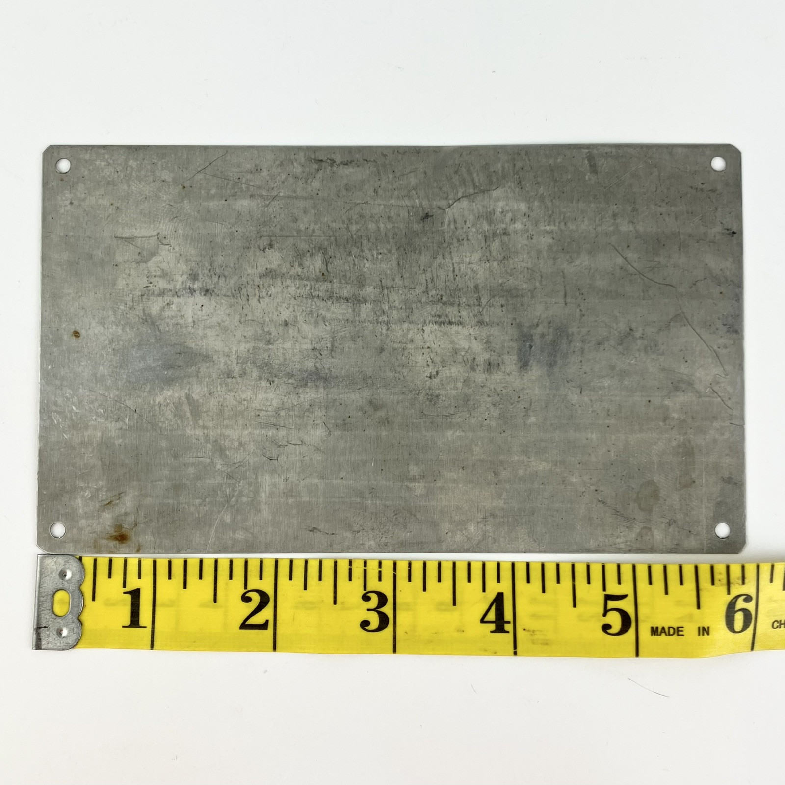 Envirex Equipment Plaque Sign US Filter SS 3.5X6” Man Cave Souvenir Vintage
