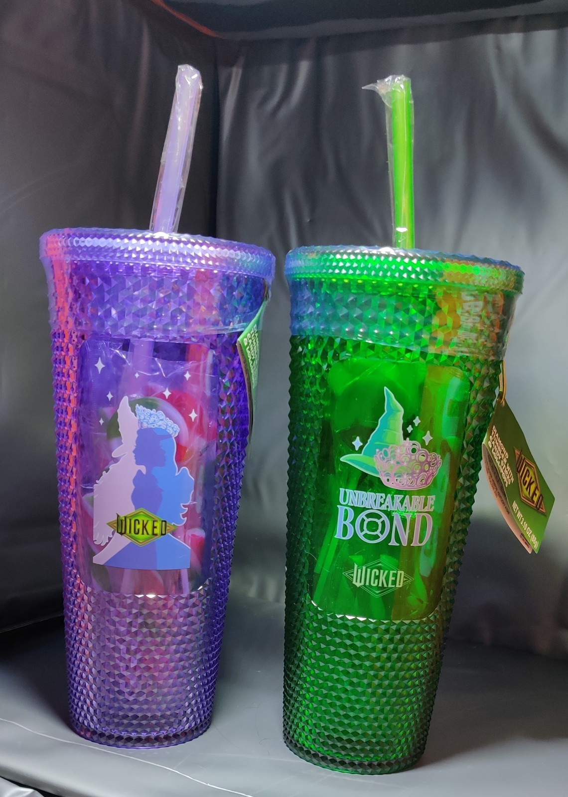 Wicked Diamond Tumblers With Candy Sticks And Lollipops!!! (Walgreens Exclusive)