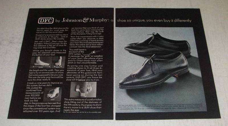 1966 Johnston & Murphy Huntington Shoes Ad – DFC