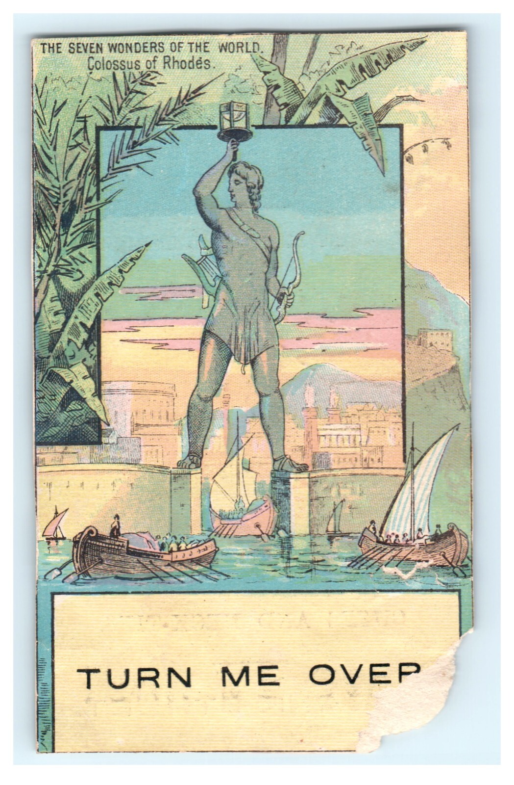 The Seven Wonders Of The World – Colossus Of Rhodes – Dudley & Co Waterbury CT