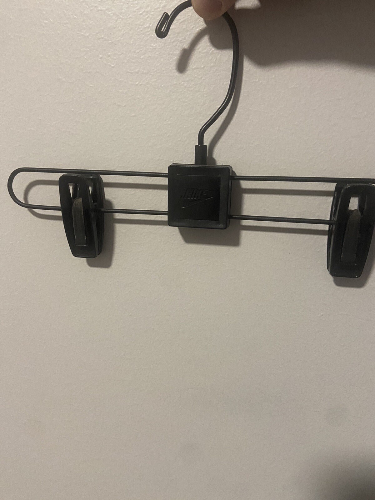 Black Nike Authentic VINTAGE 2000s Black Clothing Hangers Display