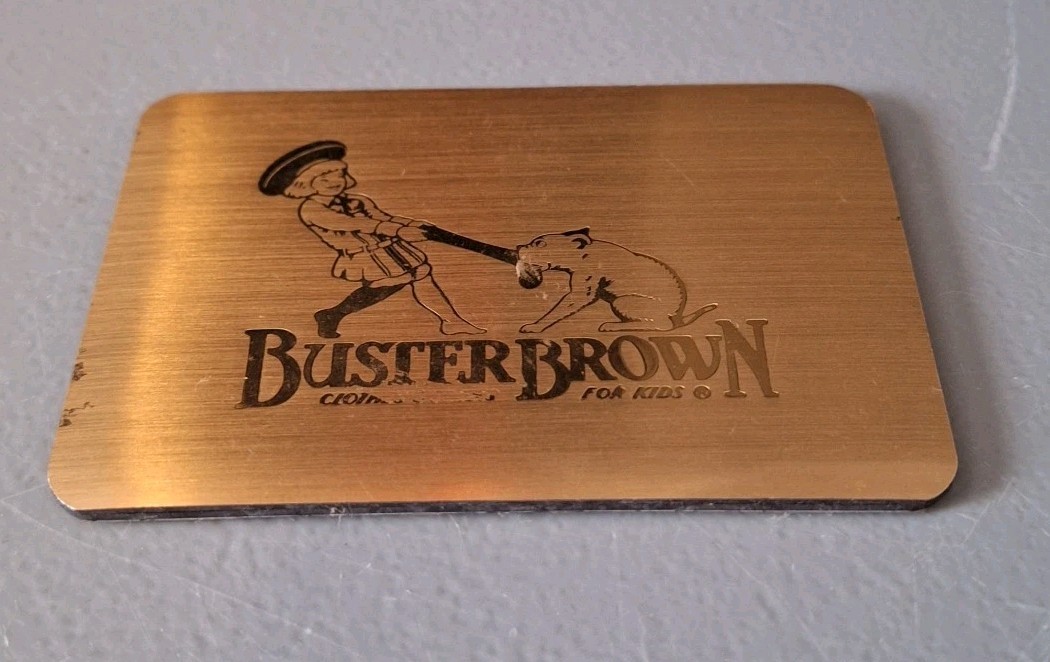 Rare Vintage Buster Brown Address Book , Contact Promotional Buster & Dog Tige