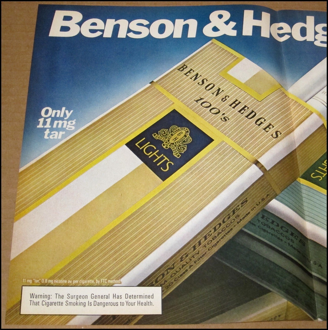 1979 Benson & Hedges Cigarettes Print Ad The Electric Horseman Redford Fonda