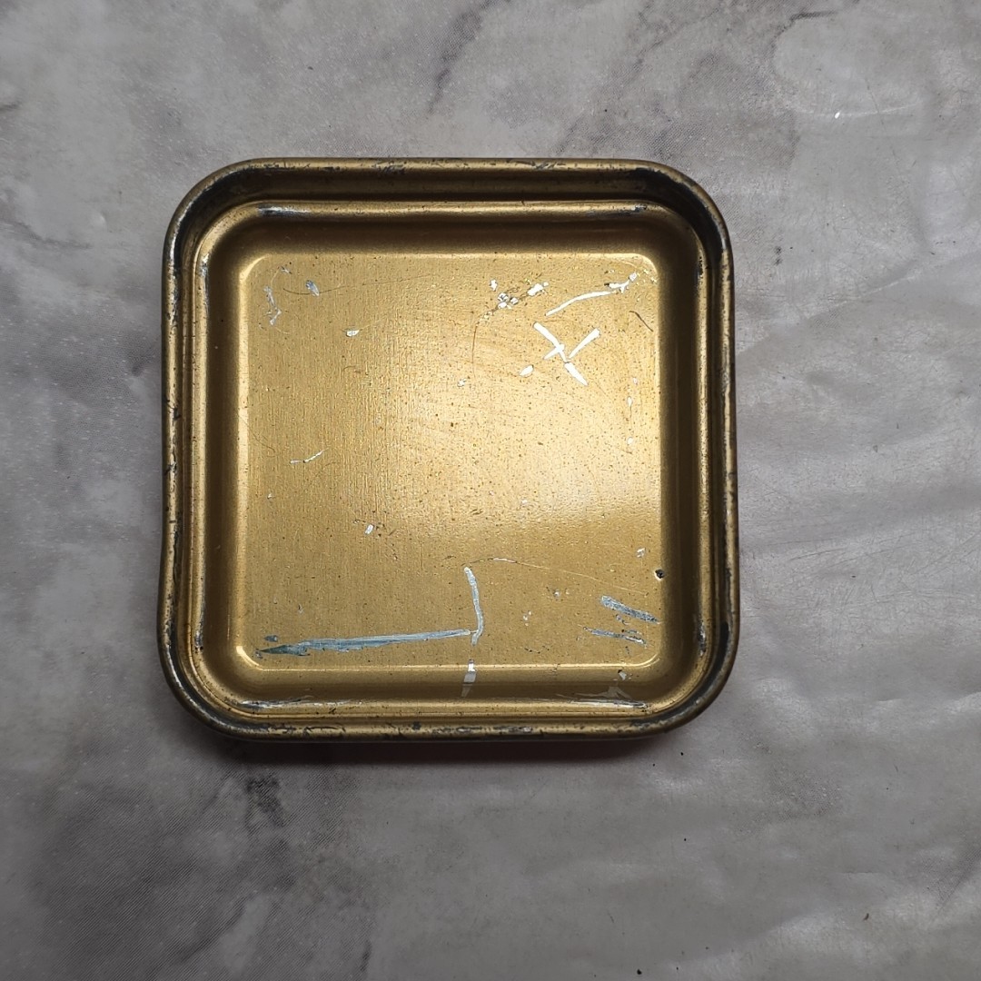 Vintage John Wagner & Sons Rich Mellow Ceylon Breakfast Tea Tin Orange 3/4 Oz