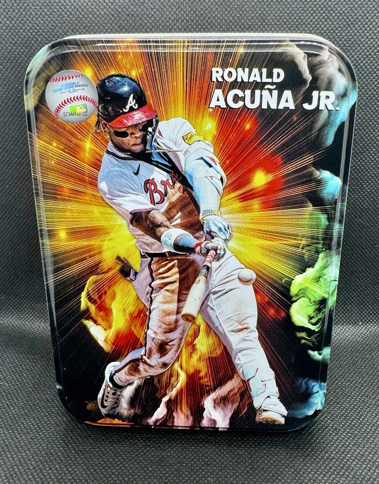 Championship Collection Ronald Acuna Jr. – Tin Only – Atlanta Braves MLB