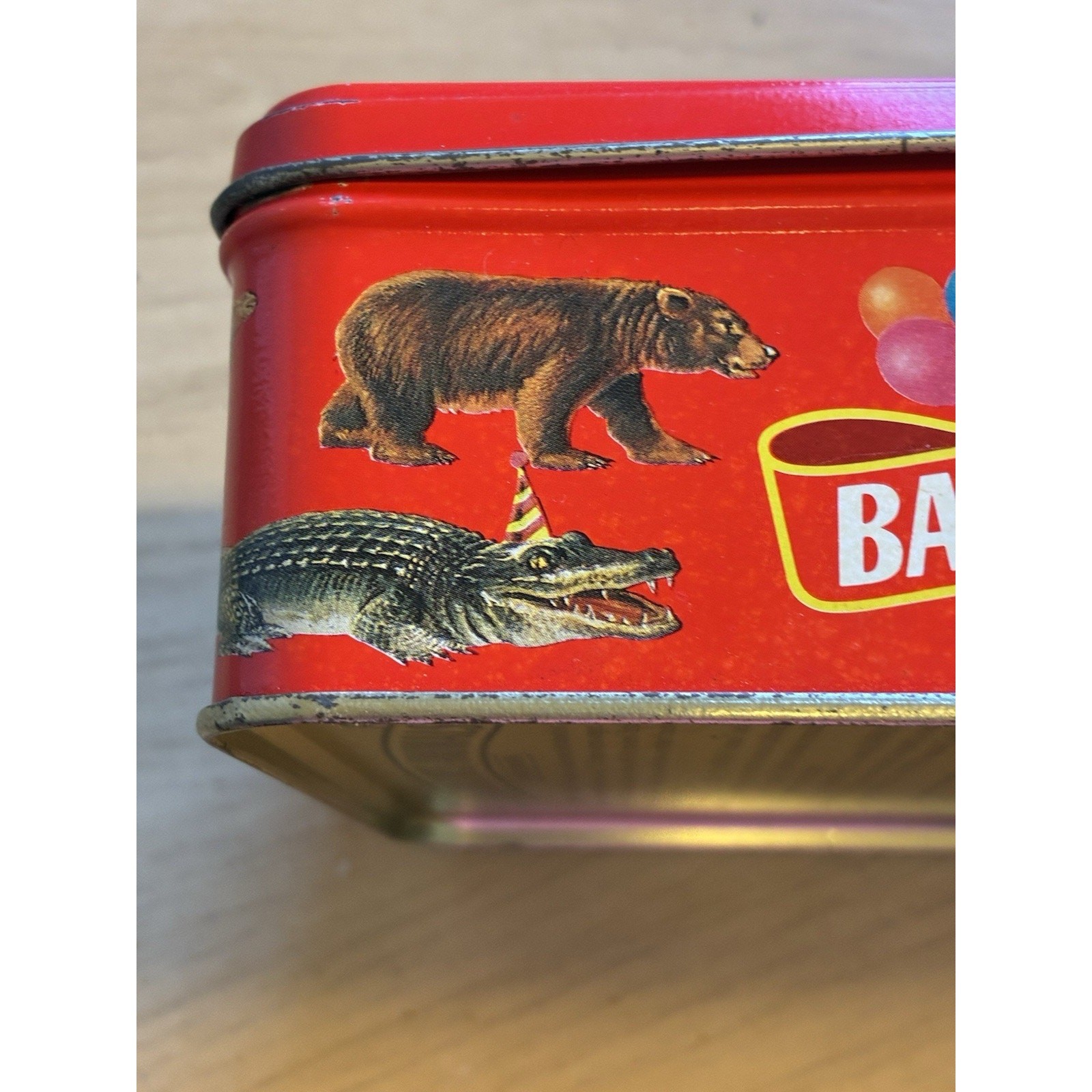 VTG 85th Anniversary Barnum’s Animals Crackers Tin Circus Nabisco Ringling 1987