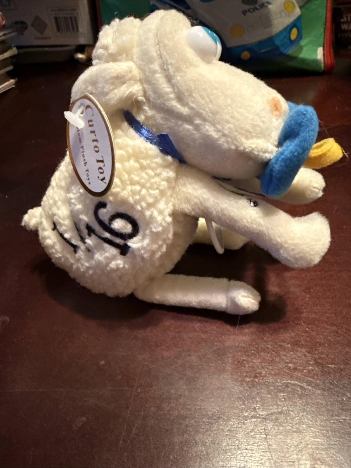 RARE Number #1/16 Serta Sleep Sheep Plush 6” Curto
