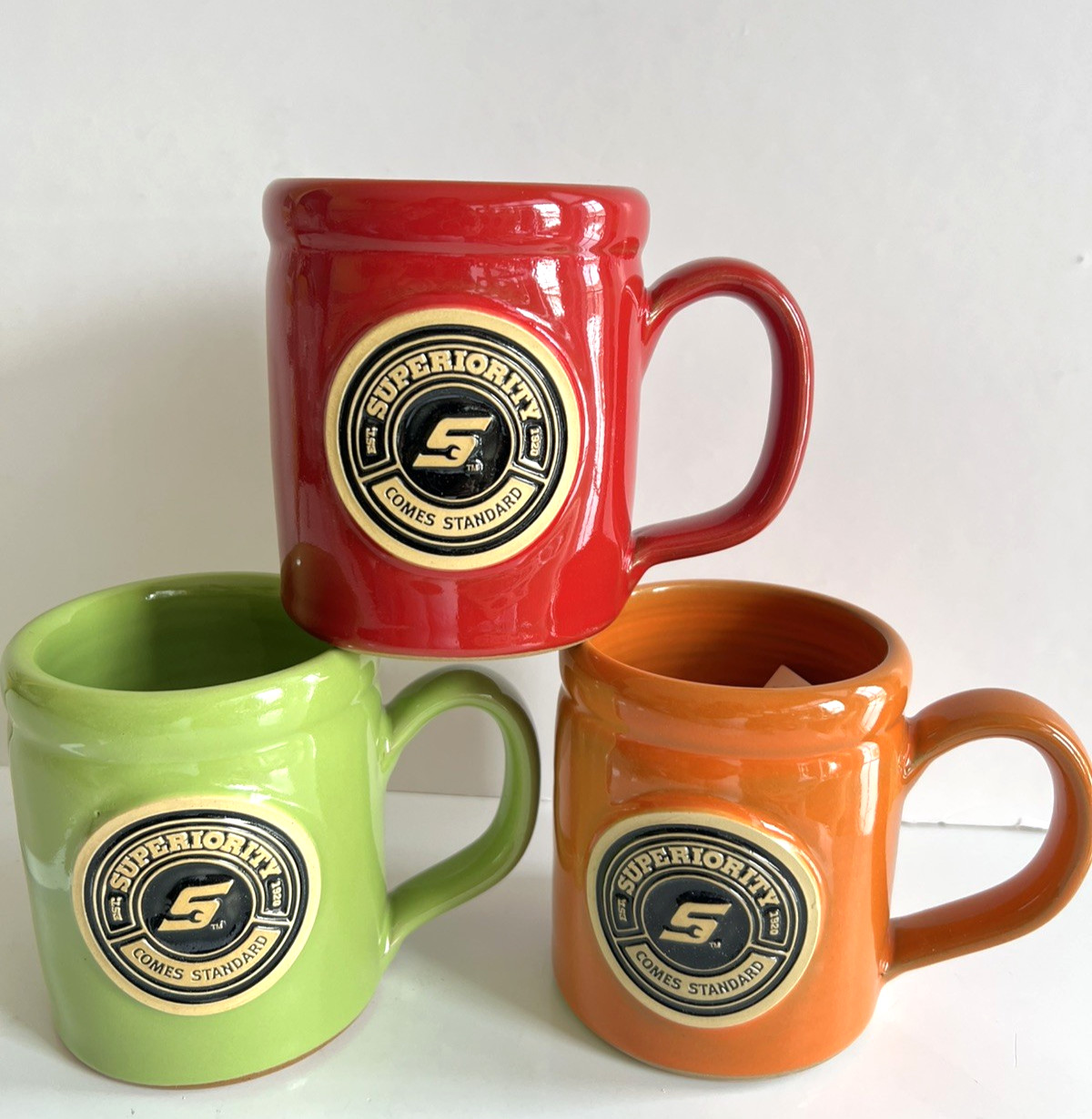 Snap-on Festival of Tools Superiority Comes Standard Mug Handmade Deneen Pottery