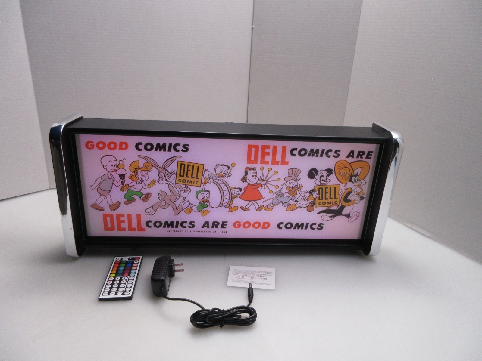 Dell Comics are good comics LED Display lighted sign lightbox Wall Hanging Light