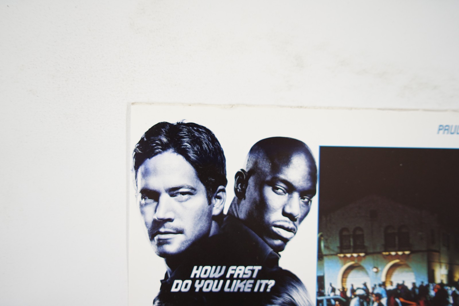 2 FAST AND 2 FURIOUS The Lot Set of 7 Orig. Movie Lobby Cards 2003 & PAUL WALKER