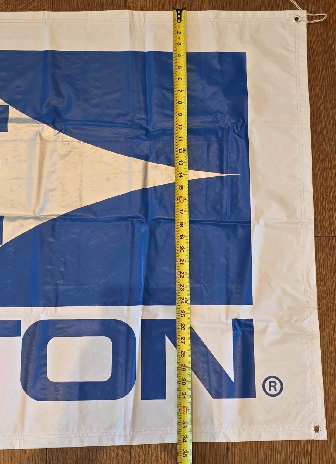 Easton Baseball Glove Bat Hockey Gear NHL Sporting Goods Store Banner Sign AD