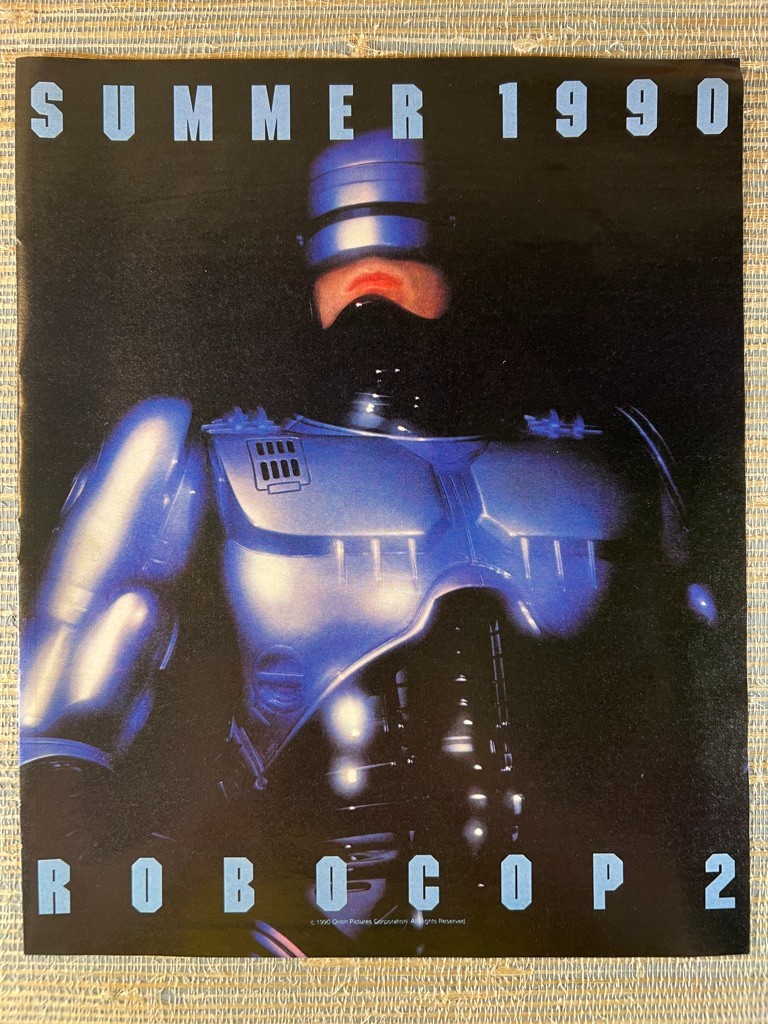 RoboCop 2 Summer 1990 Orion Pictures Film Movie Vintage Print Ad