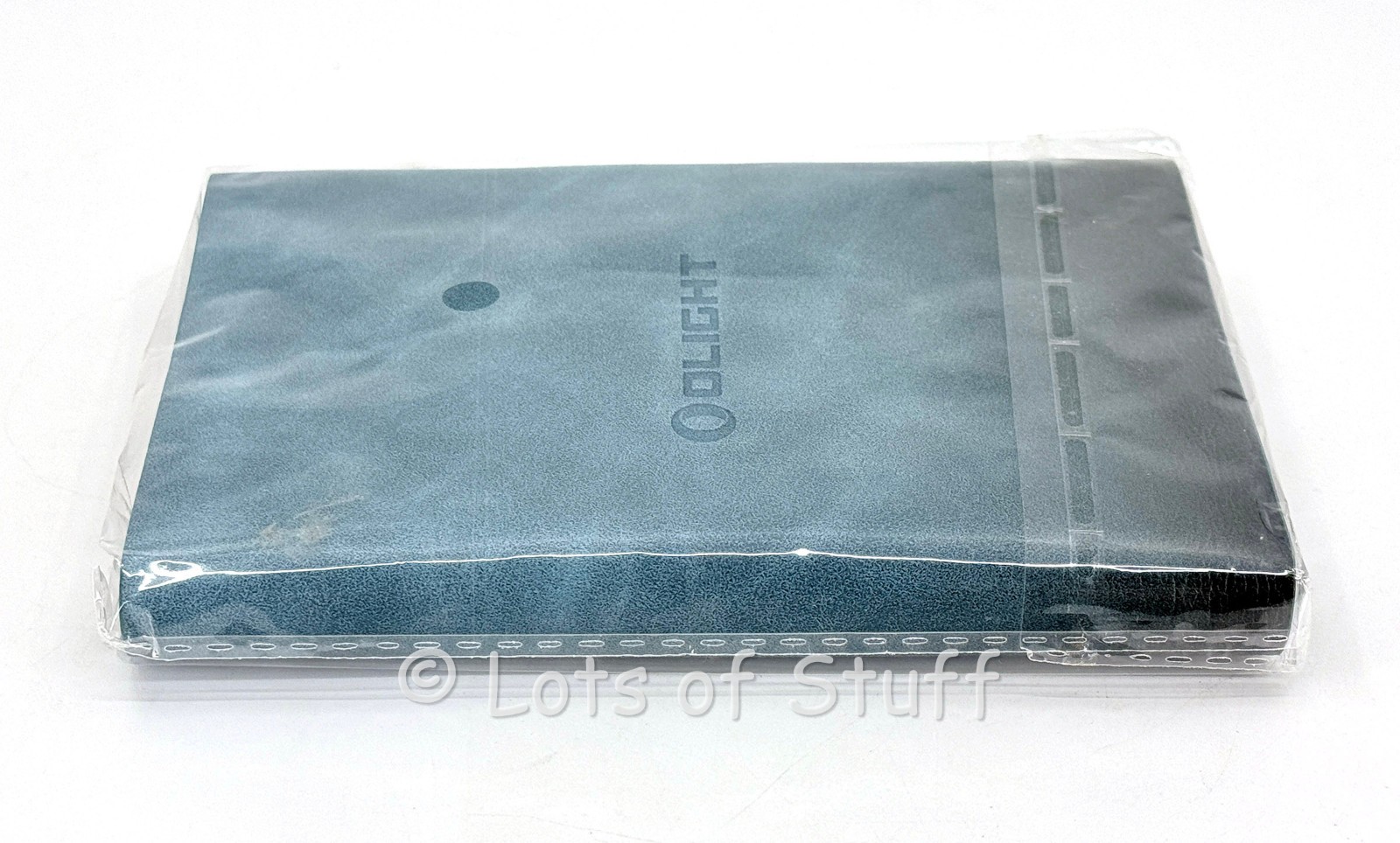Olight Blue 6-Ring Notebook Elastic Band 4 x 5 1/2 Inches Refillable New Sealed