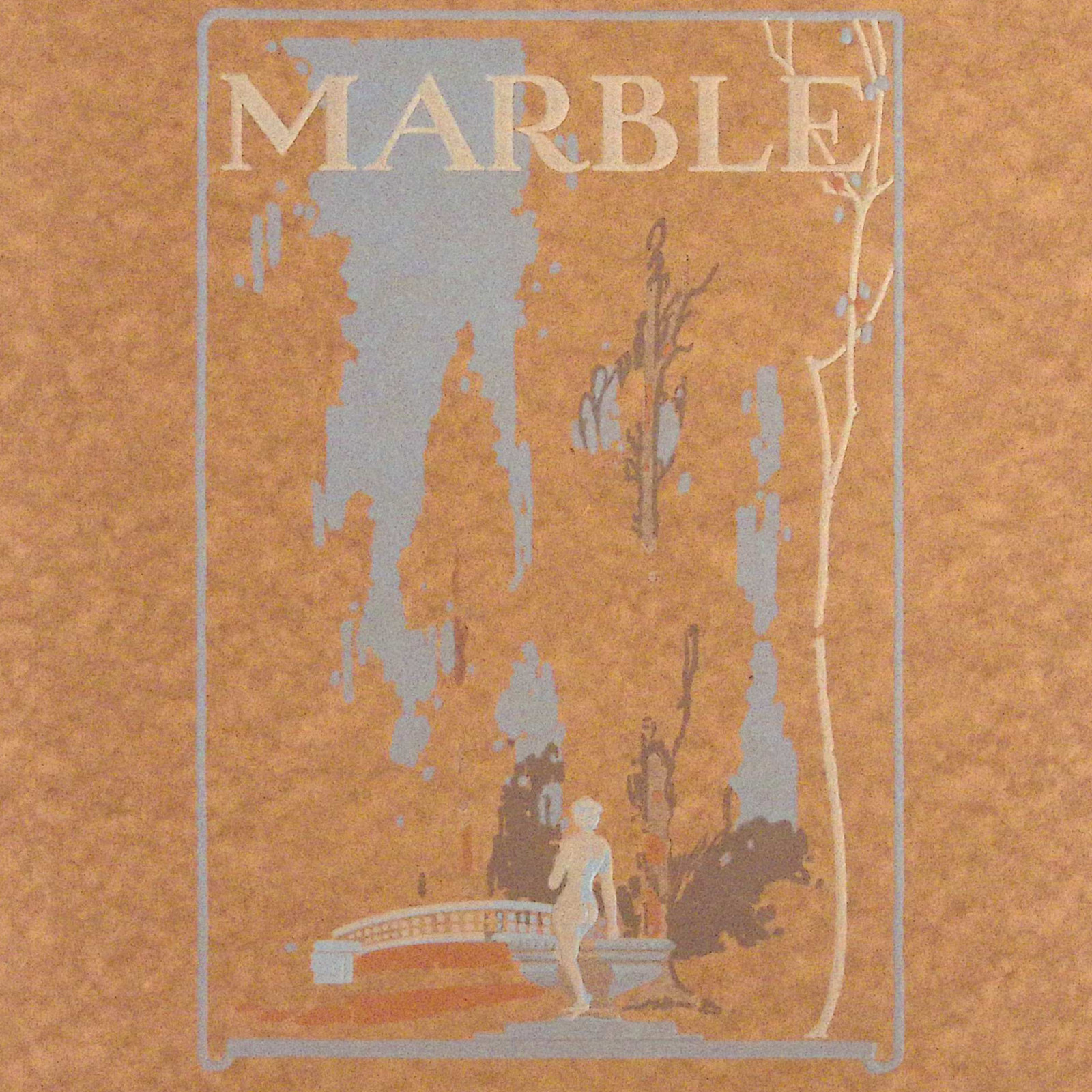 1923 Marble Walter J. Phillips Illustration Printing Sample Cover 10.25×13.5″