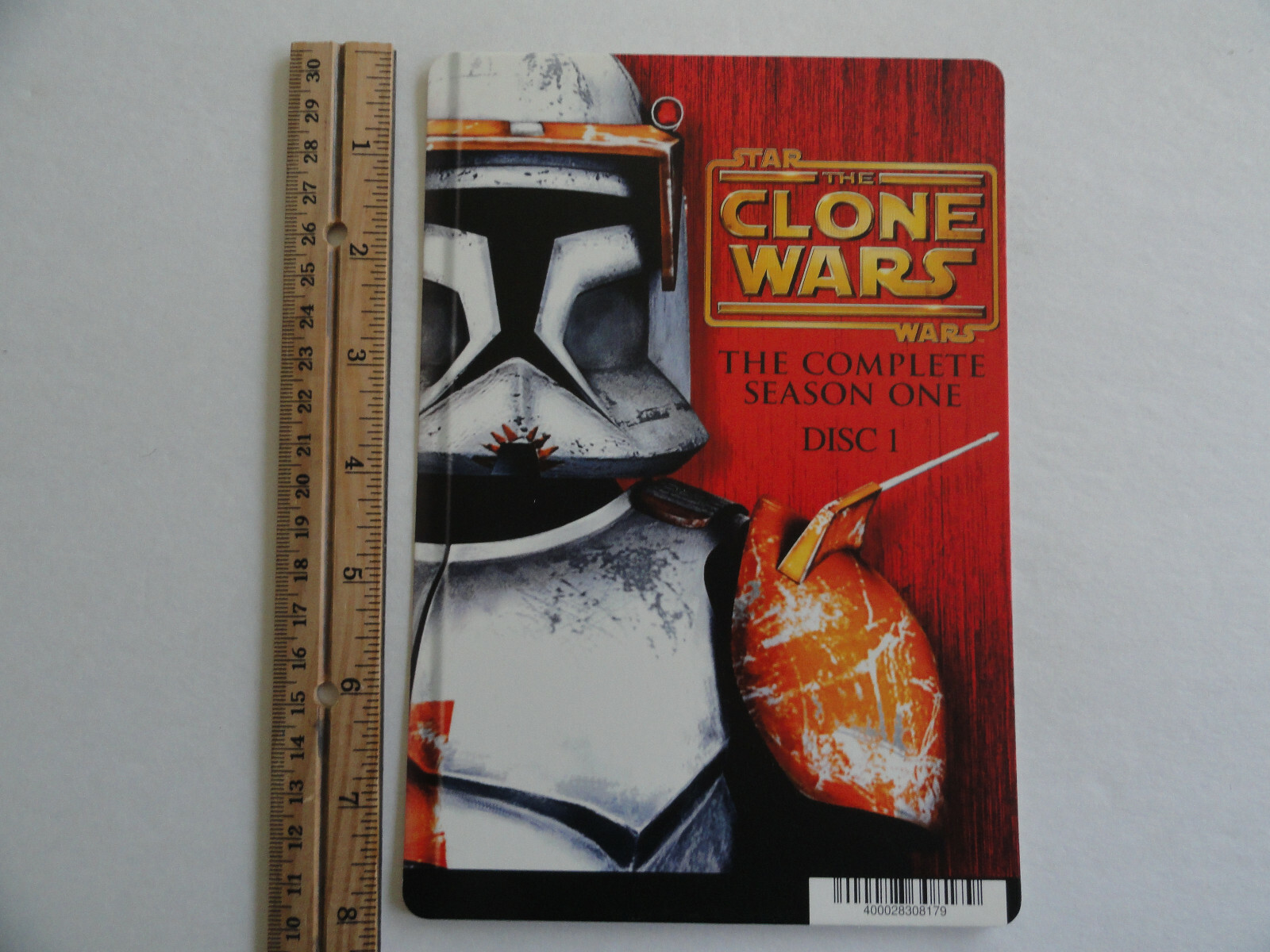 STAR WARS THE CLONE WARS SEASON 1 #1 – BLOCKBUSTER BACKER CARD 5″X8″ NO MOVIE