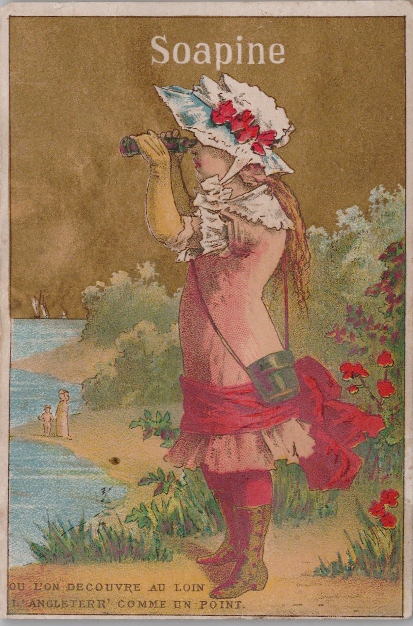 Antique Victorian Trade Card Soapine