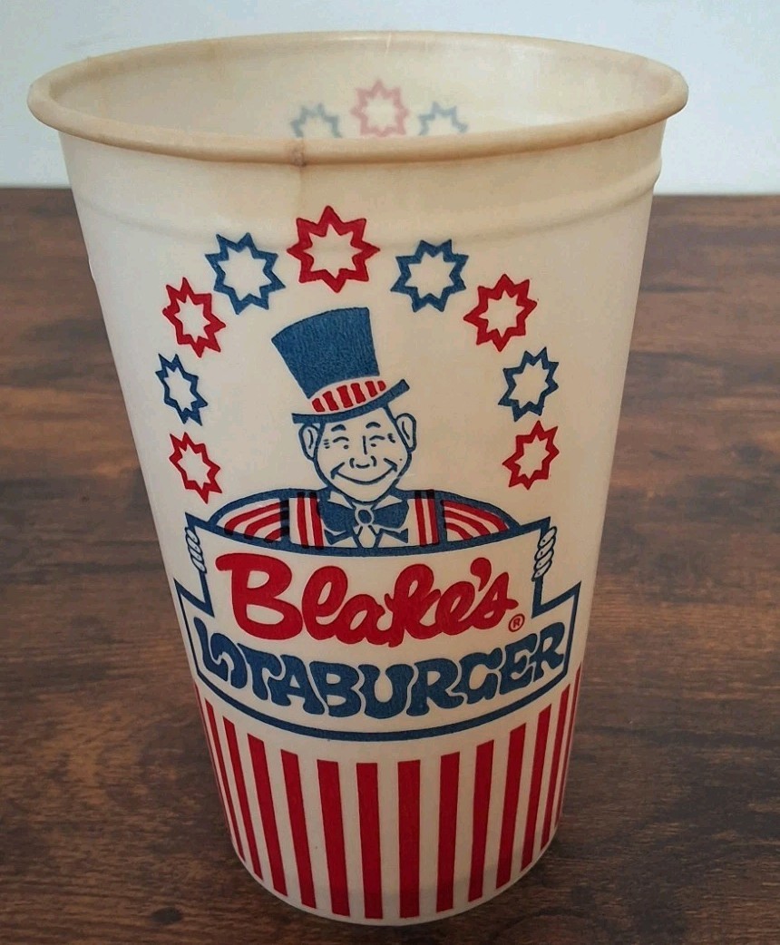 Solo Cup Blake’s Lotaburger Wax Paper Cup 5-1/4inx3-1/2in Top x 2-1/2in Bottom
