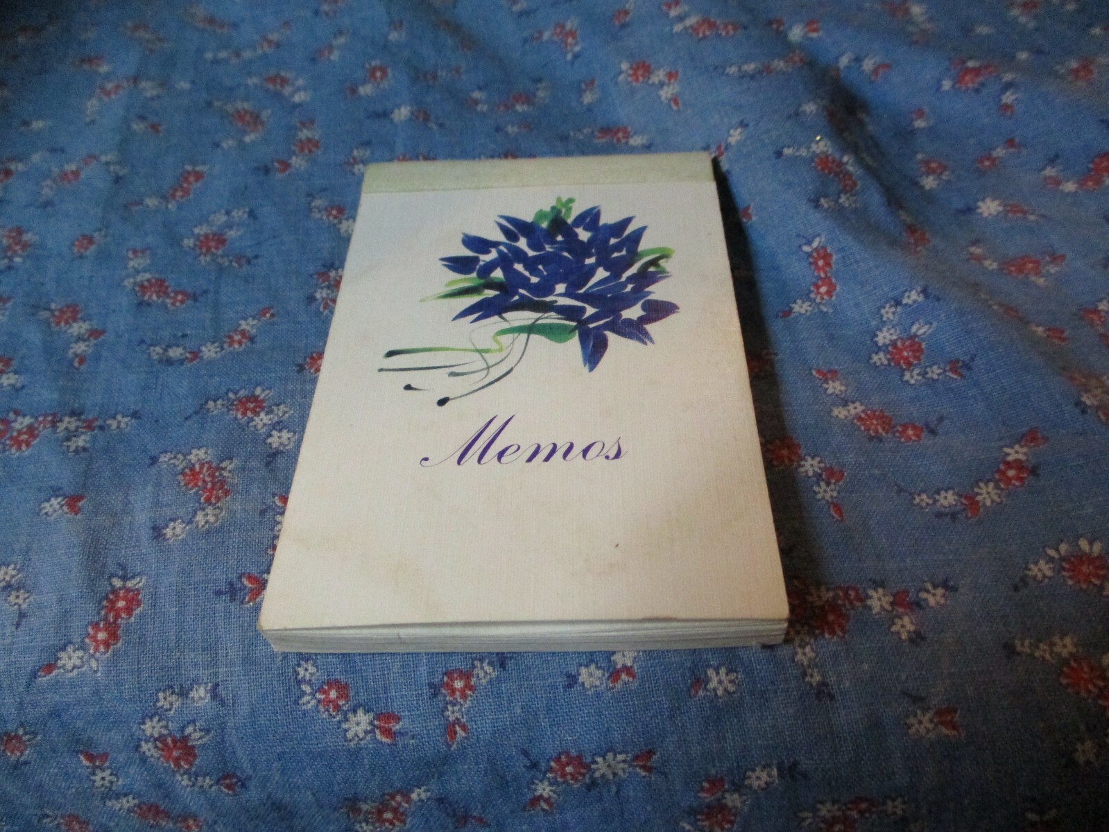 Old Notepad Stanhome Mildred Christopherson Beldenville WI 3 3/4 x 2 1/2 Inches