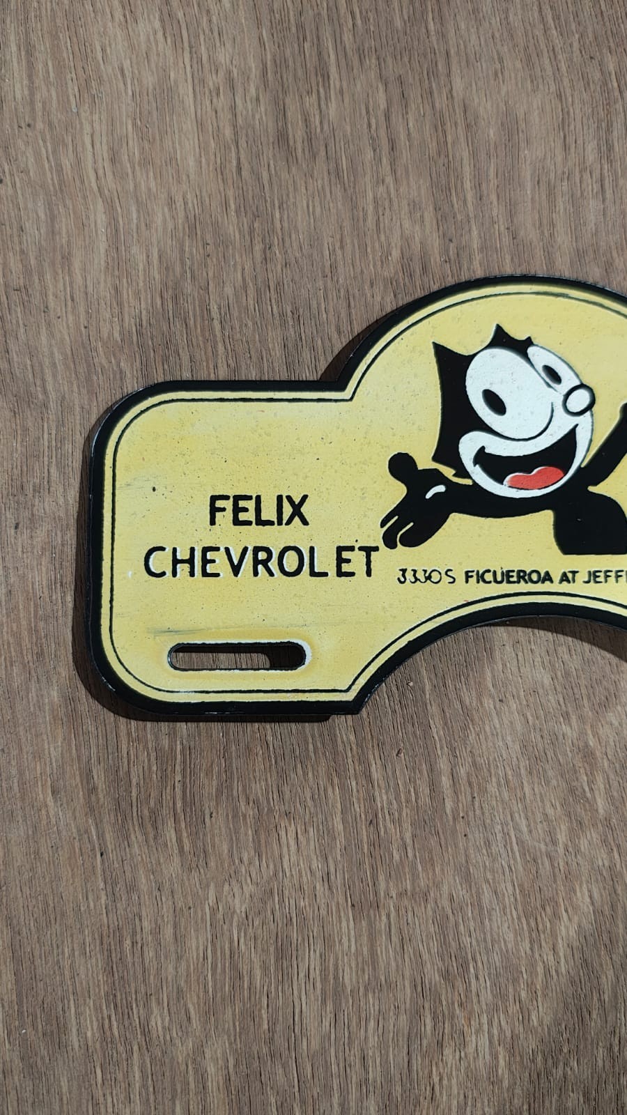 Porcelain Chevrolet Felix Enamel Sign Size 8″ x 4″ Inches