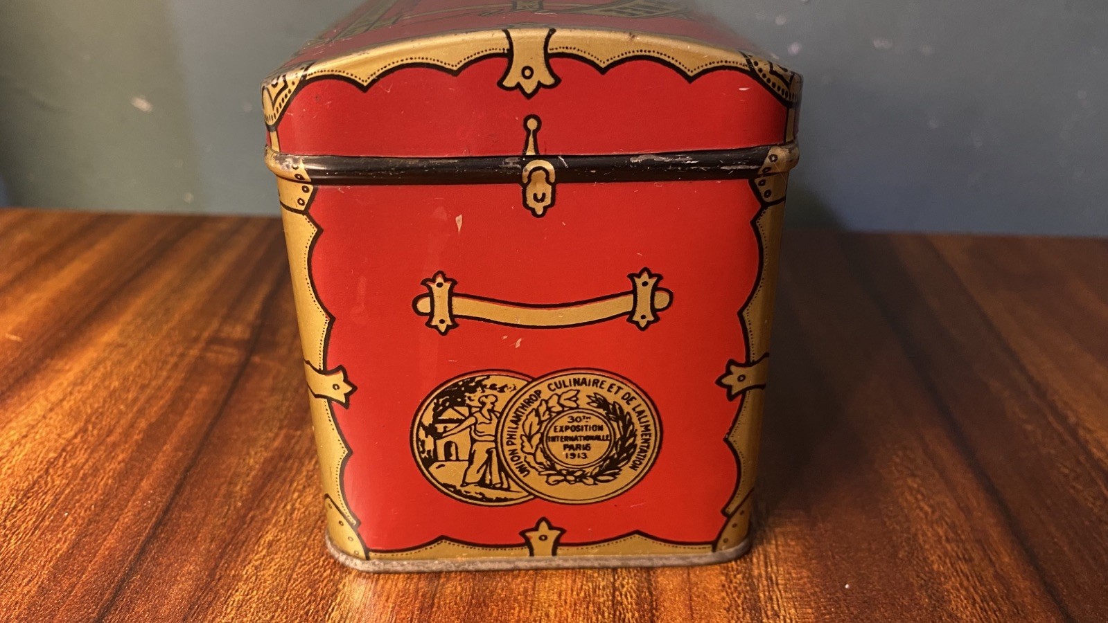 Vintage Swee-Touch-Nee Tea Empty Tin The Consolidated Tea Co Aristocrat of Tea