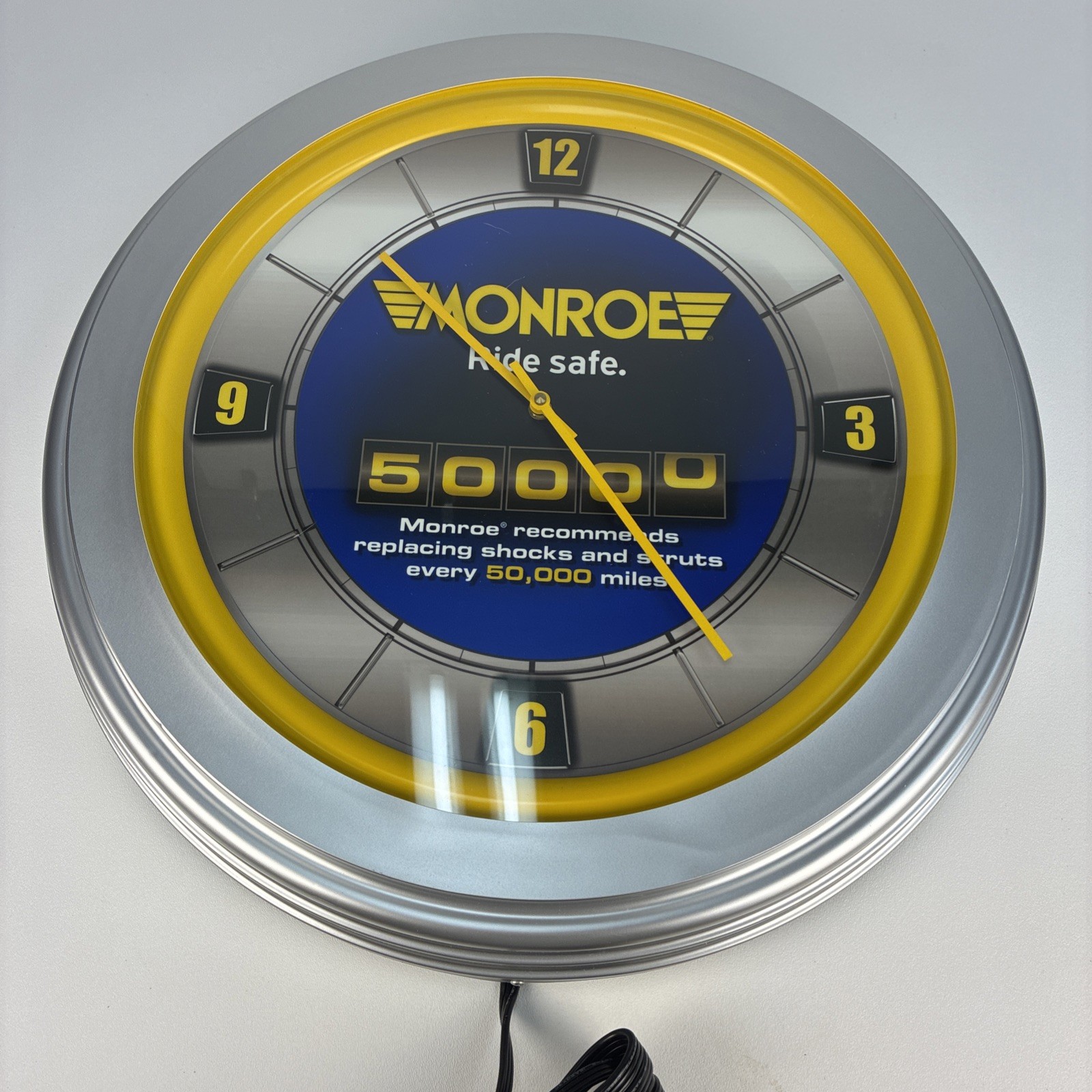 Monroe Shock Light Up Sign With Full Store Signage 2004 Metal Sign Poster ,Read