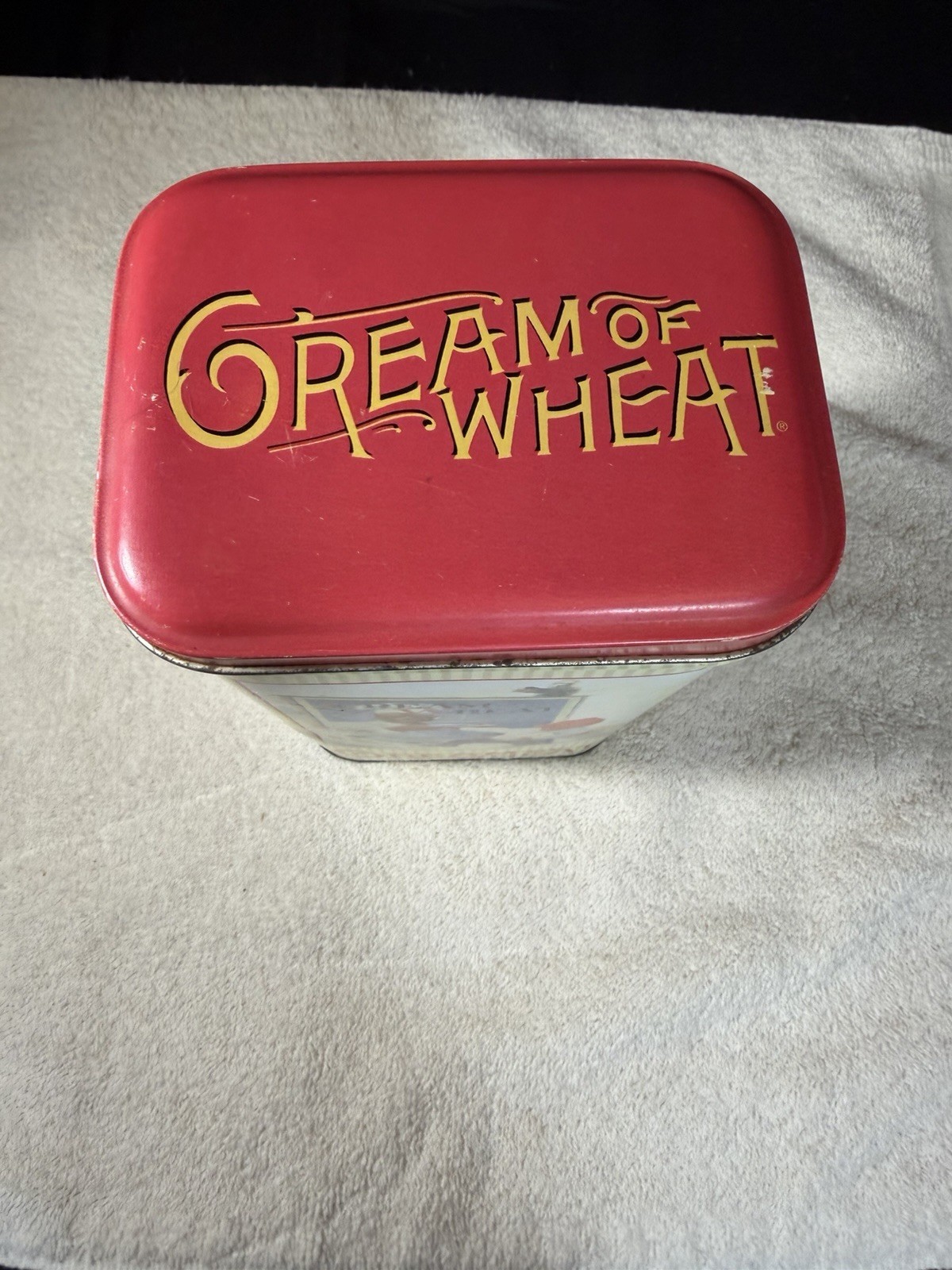 Nabisco Cream of Wheat Tin 1998 Empty Advertising Collectible Can
