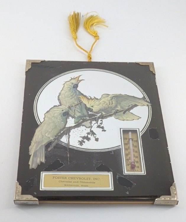 Mirror Cockatoo Picture Thermometer Foster Chevrolet Waterville WA Advertisement