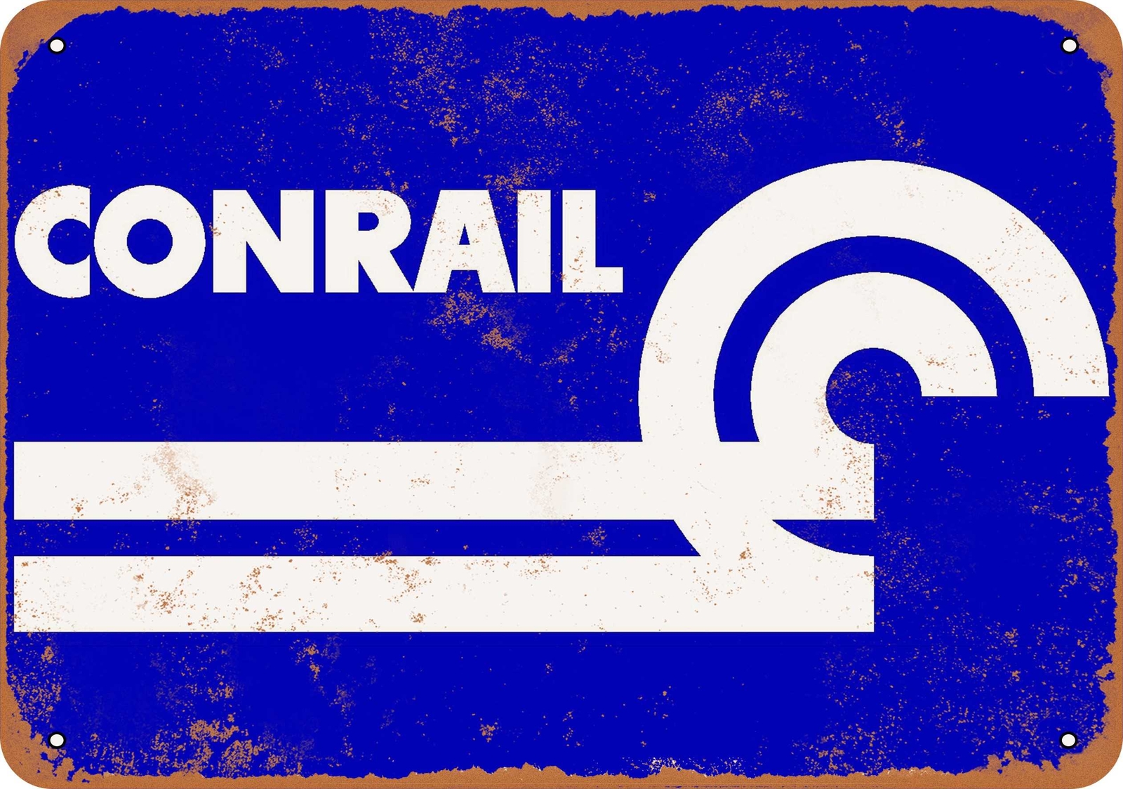 Metal Sign – Conrail – Vintage Look Reproduction