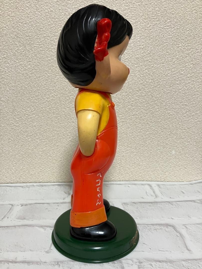 Fujiya Peko Chan Bobbing Head Figure Vintage Retro Japan 1970s Rare 30cm 12in