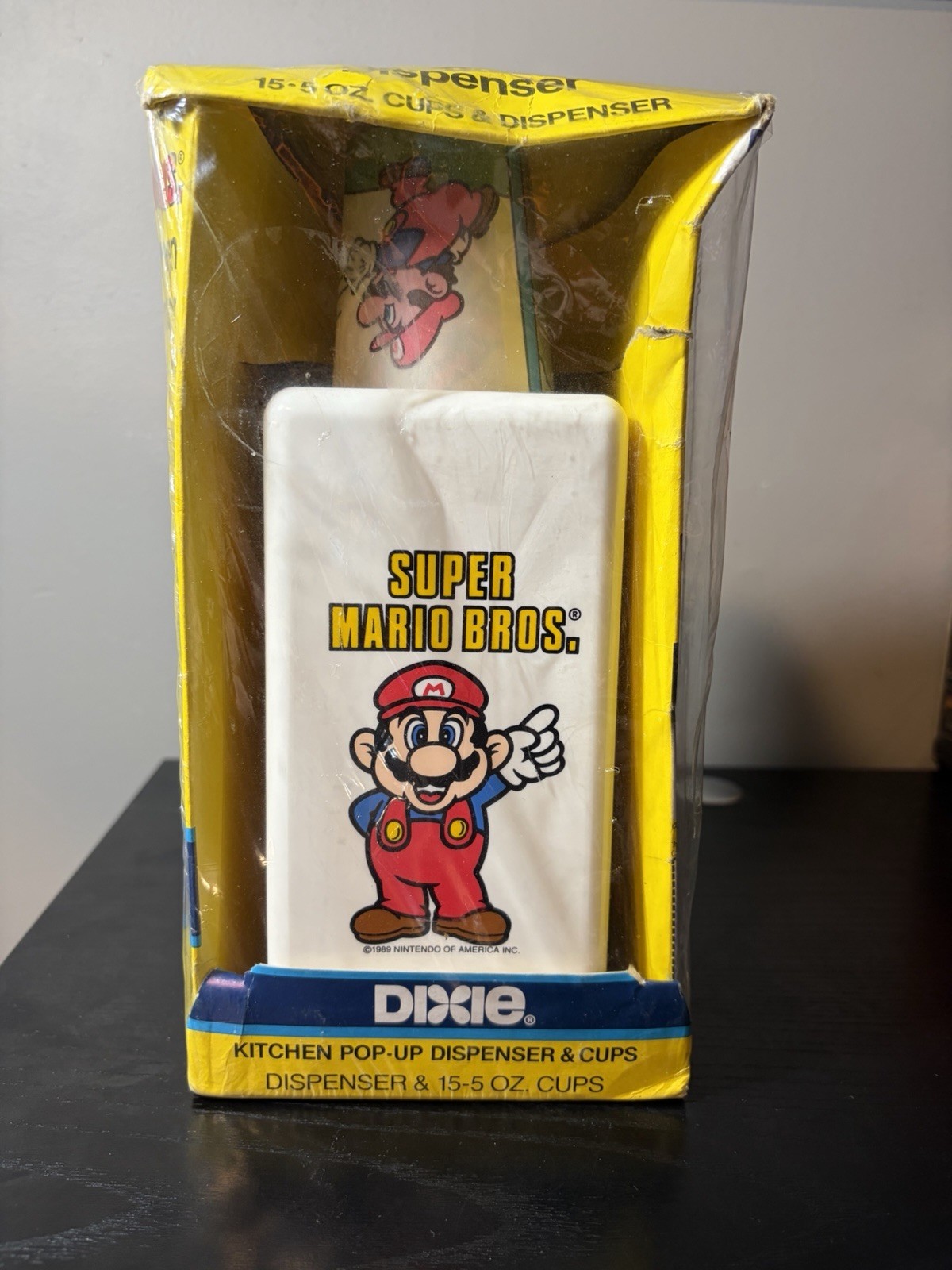 Nintendo Super Mario Bros. Dixie Cups NOS Sealed Vintage 1990