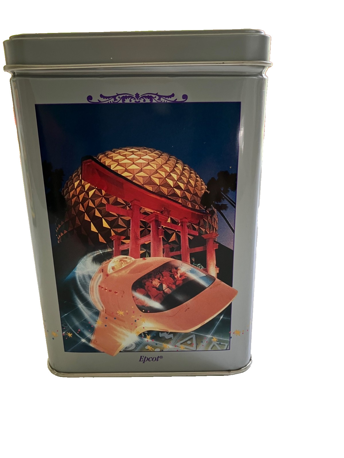 Nestle Toll House Walt Disney World 25th Anniversary Metal Advertising Tin 1996