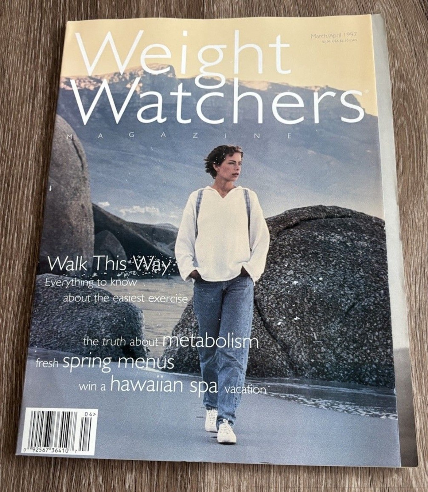 1997 Weight Watchers Magazine Vintage March April 90s Metabolism, Spa, Health
