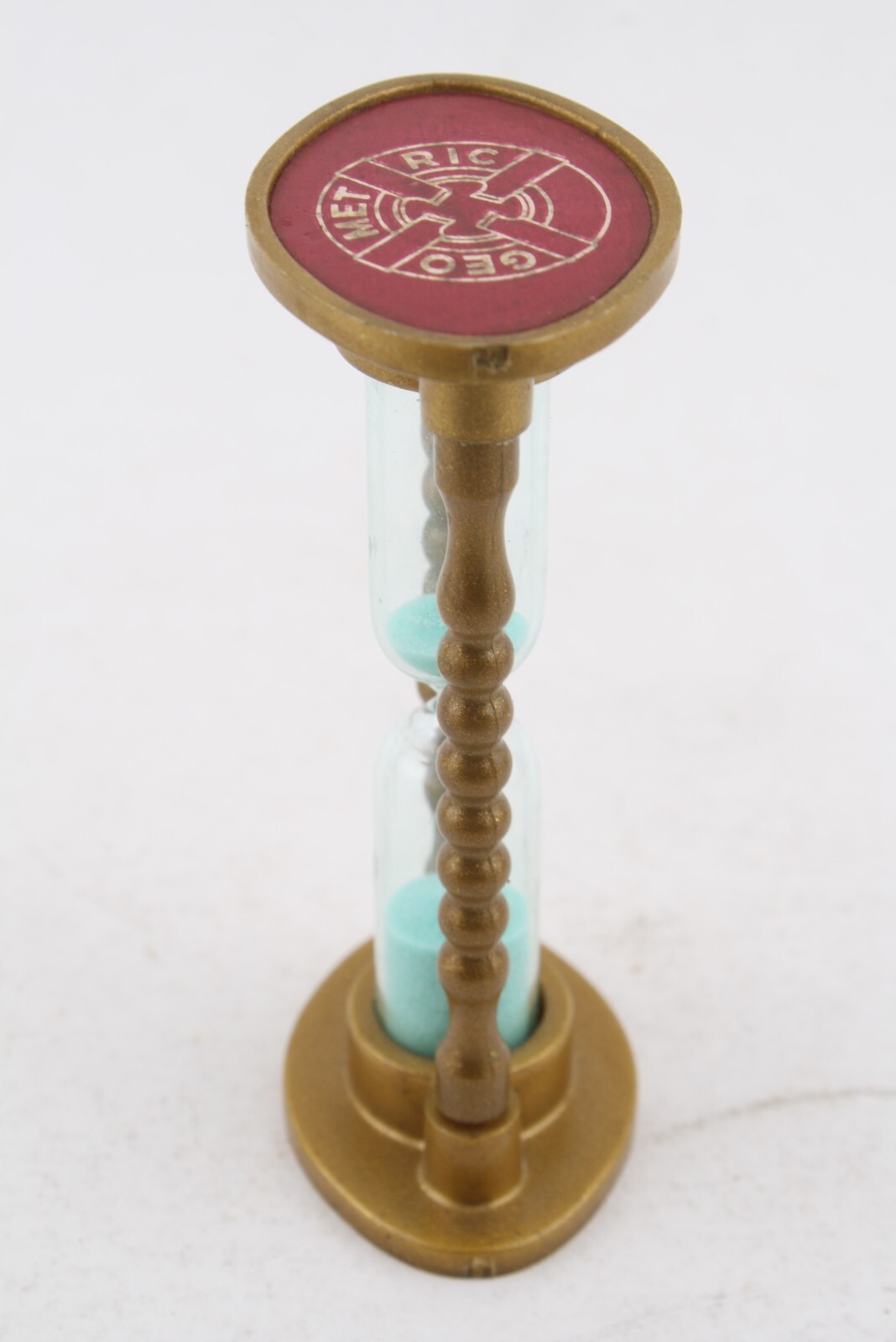 Vintage United Greenfield Corp GEOMETRIC Tap Die Hourglass Salesman Advertising