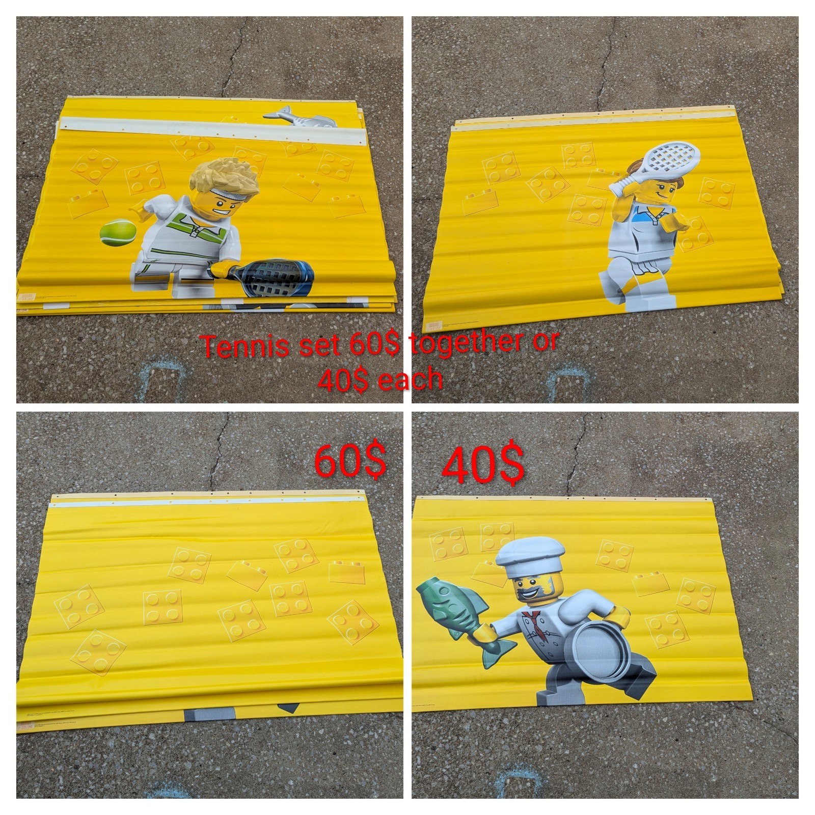 Lego Toys R Us Store Display Posters 4ft By 3ft