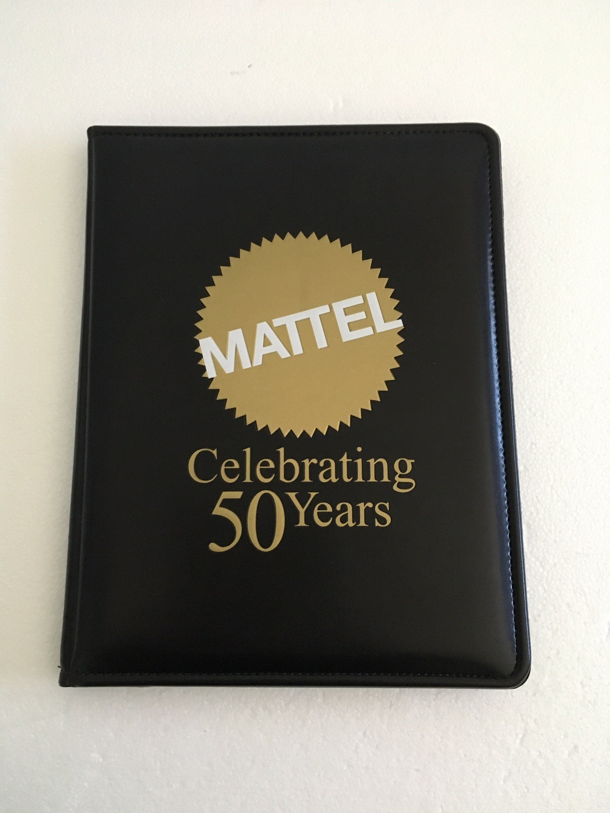 Special Collectible from “Mattel Celebrating 50 Years” Logo Portfolio Folder