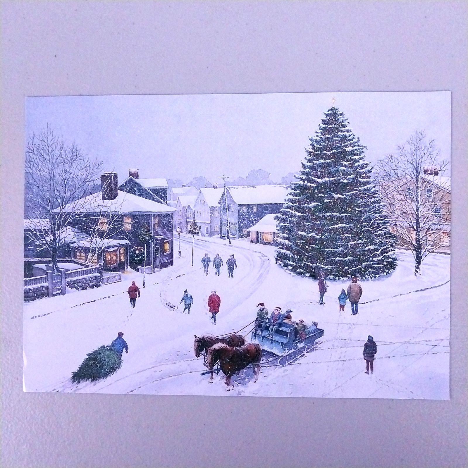 NTHP Christmas Card Sample Advertisement – Christmas at Rockport W911