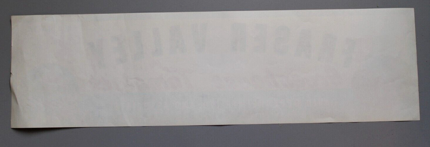 Original FRASER VALLEY tomato crate label Oppenheimer Vancouver British Columbia