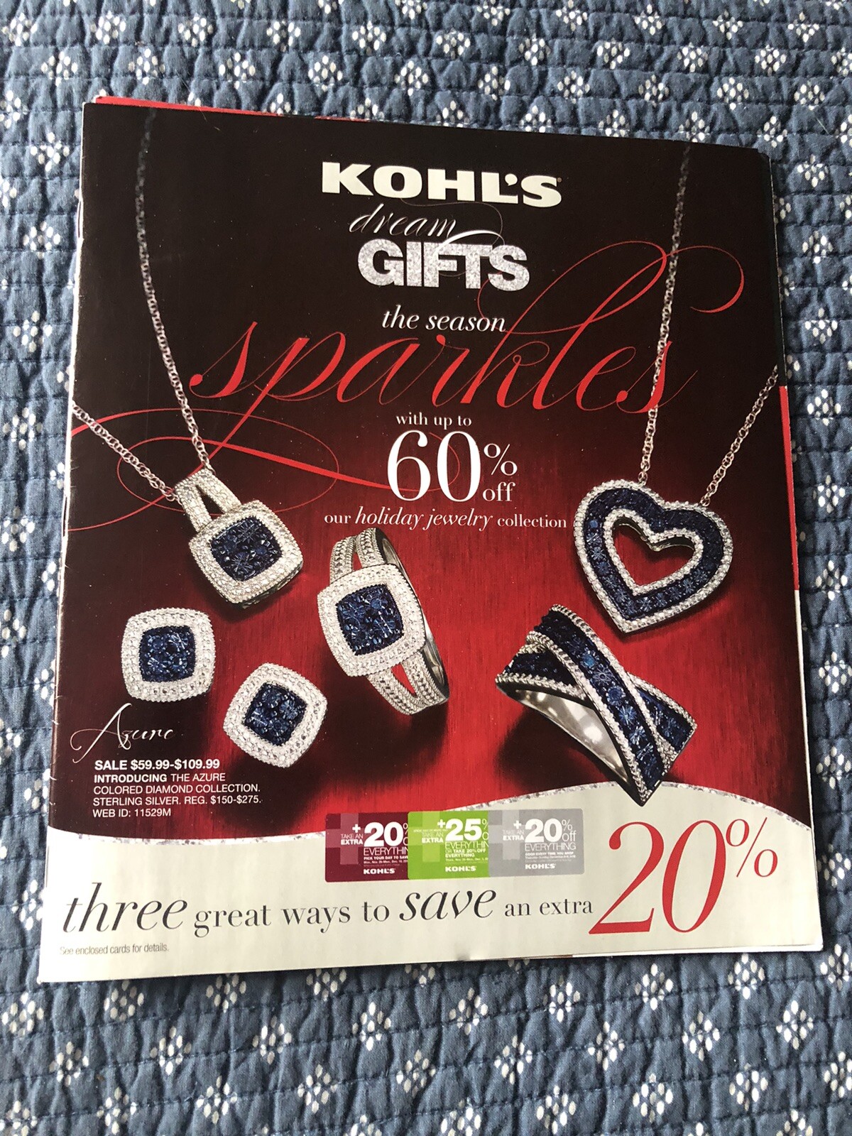 Kohl’s 2012 Dream Gifts Catalog TAYLOR SWIFT/BRITNEY SPEARS 28 Pages EXCELLENT