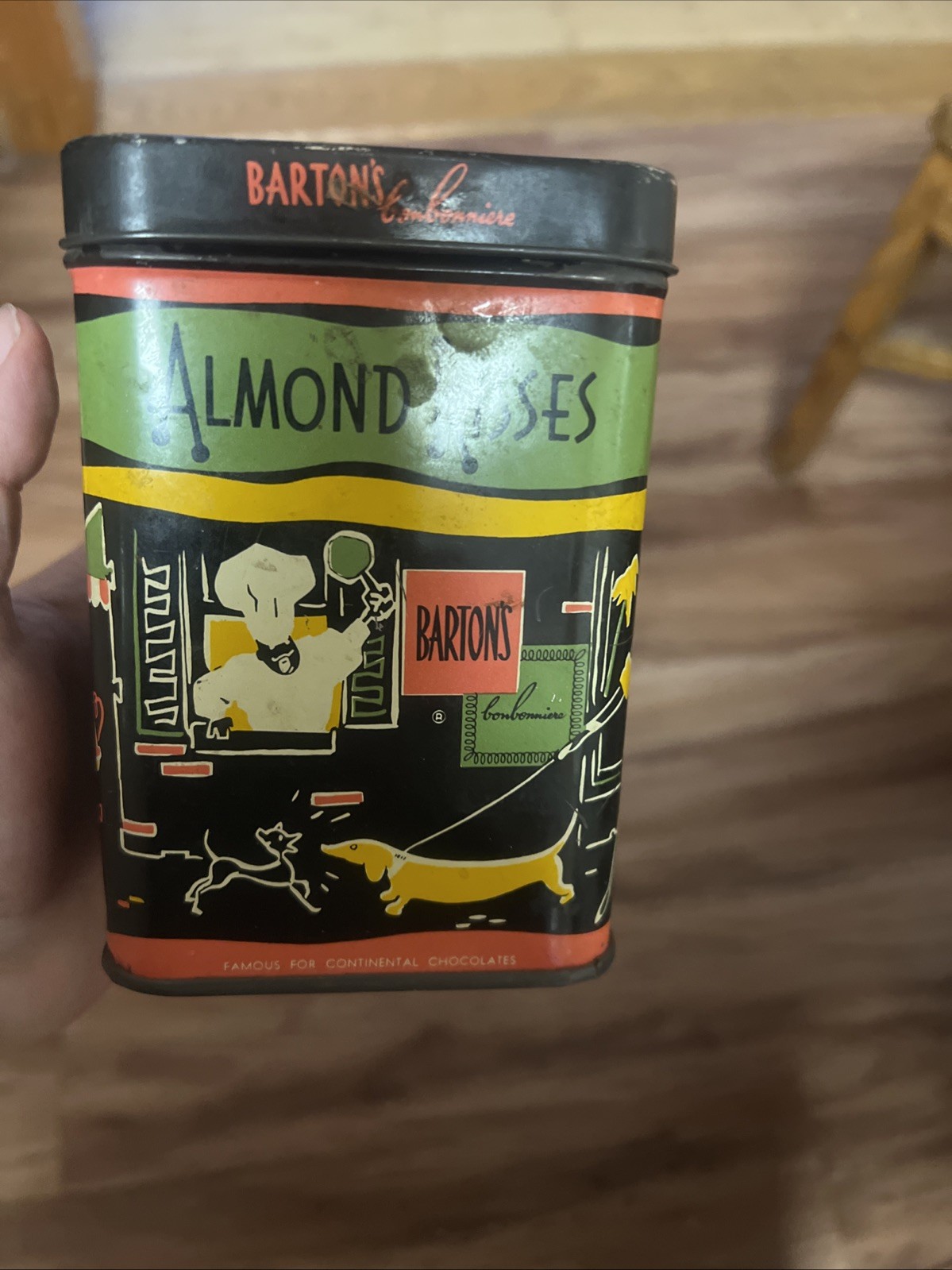 Vintage Barton’s Almond Kisses Tin