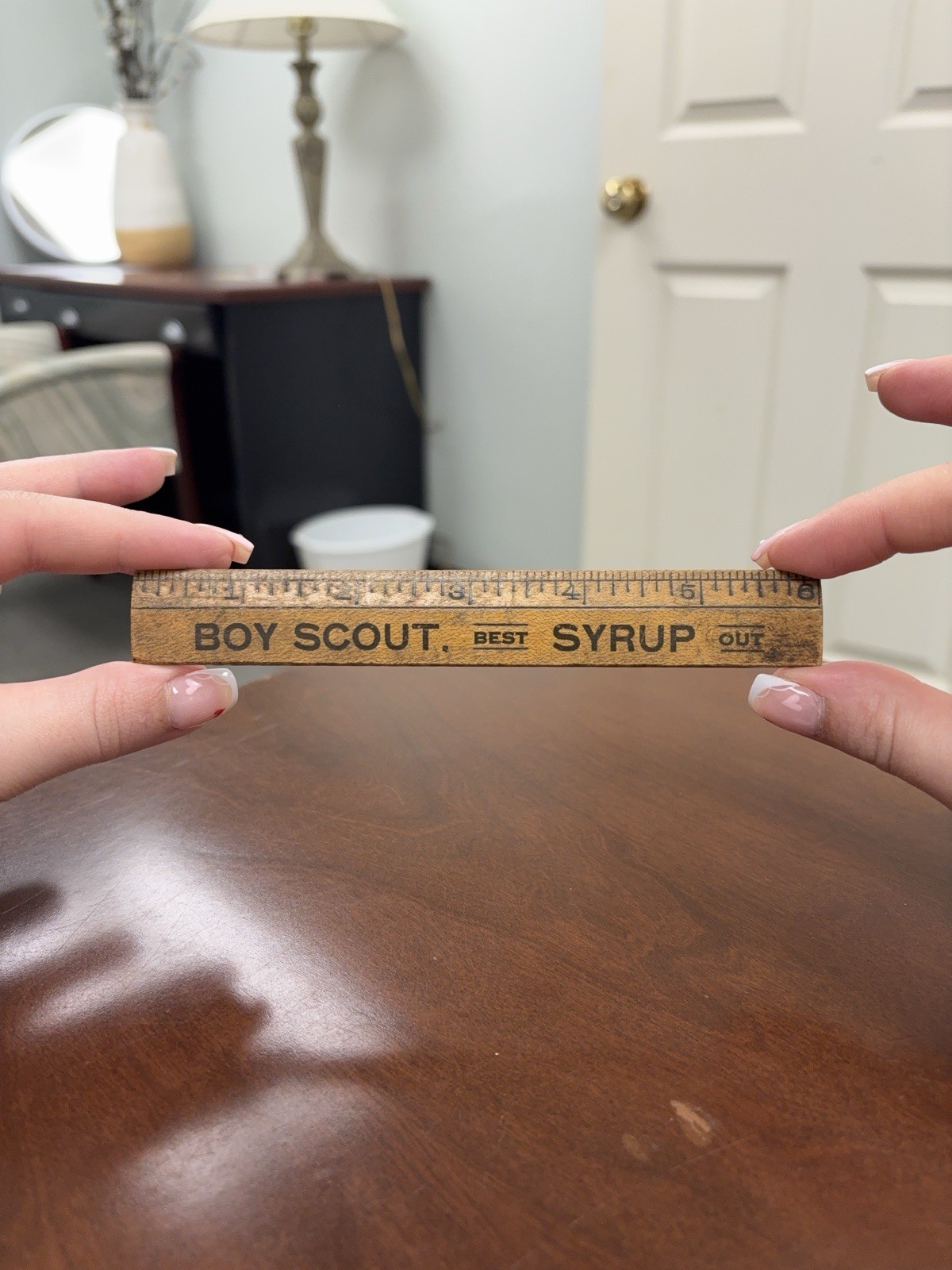 Vintage Boy Scouts Best Syrup Ruler St. Paul Refining Co. Minnesota BSA