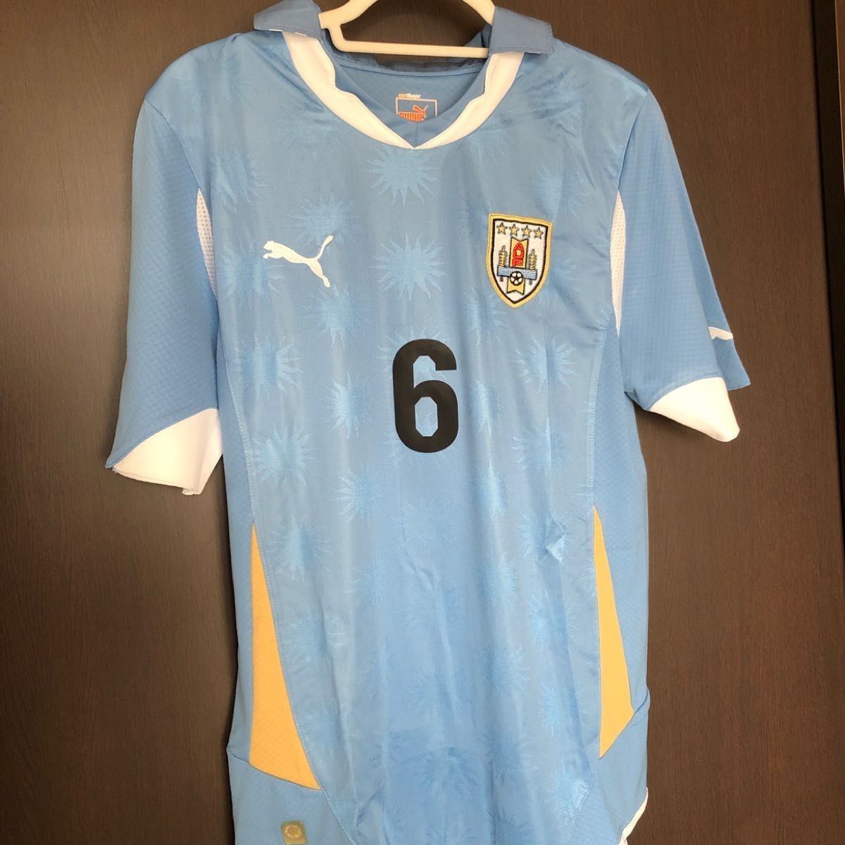 Uruguay National Team Uniform Number 6 Rare Item PUMA Soccer 2010 World Cup FIF