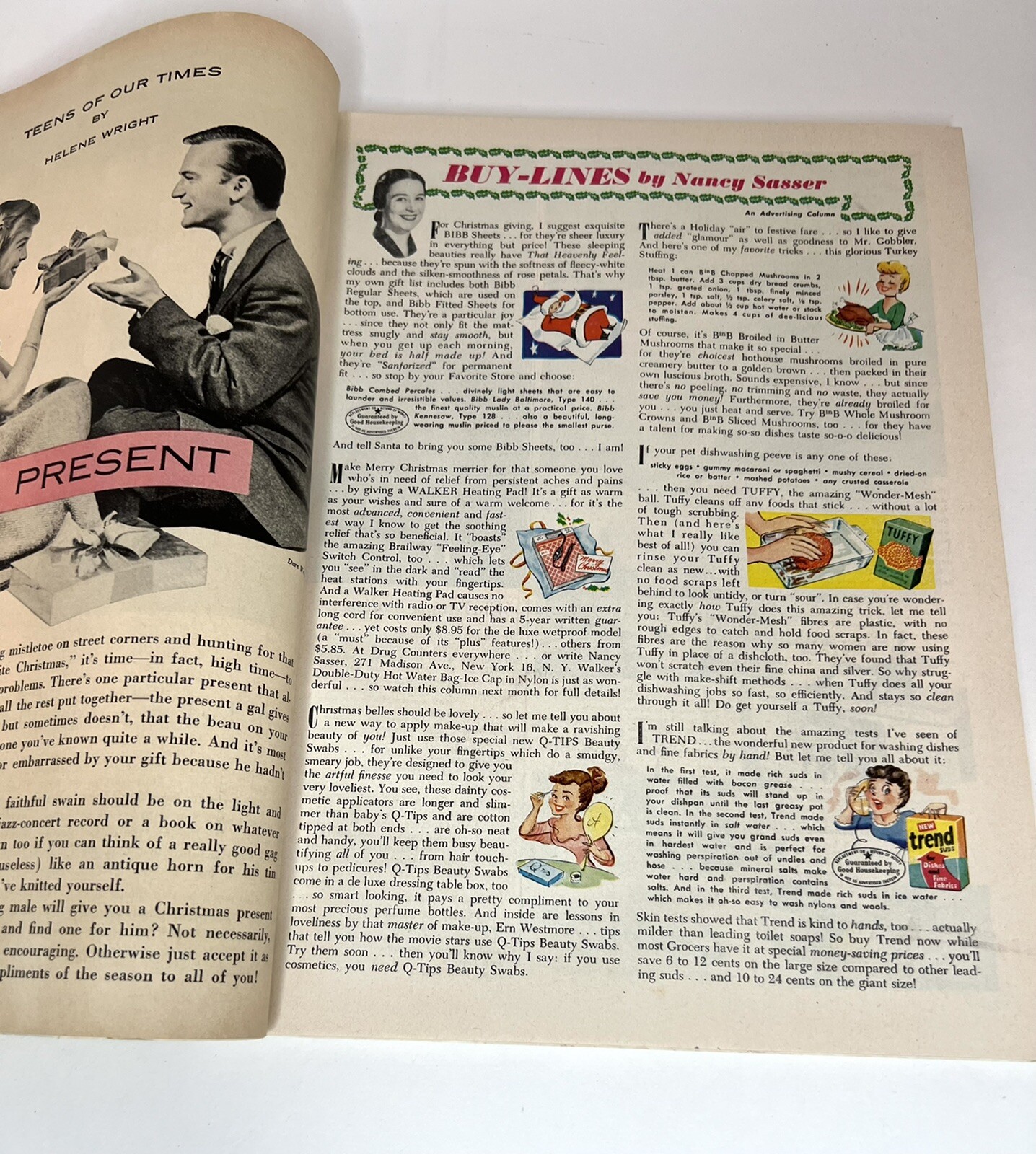 Good Housekeeping Most Famous Christmas Issue Vintage 1953 Full Magazine