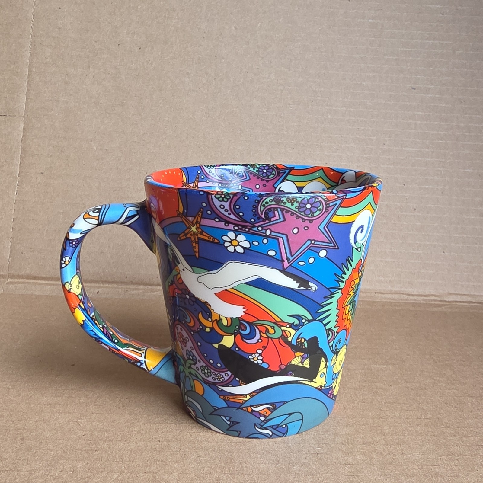 Ron Jon Surf Shop Multicolor Collectible Advertising Mug