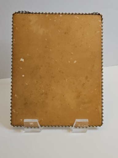 Vintage Chain Frame Advertising Litho FRANK H. SMITH HARDWARE Middleton CONN.