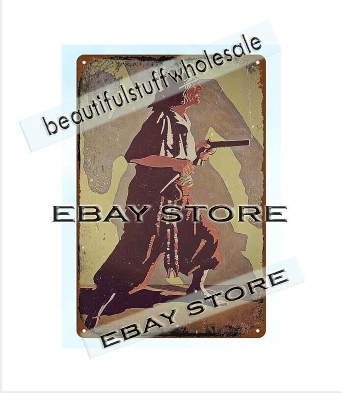 Mexican art metal tin sign indoor outdoor reproductions