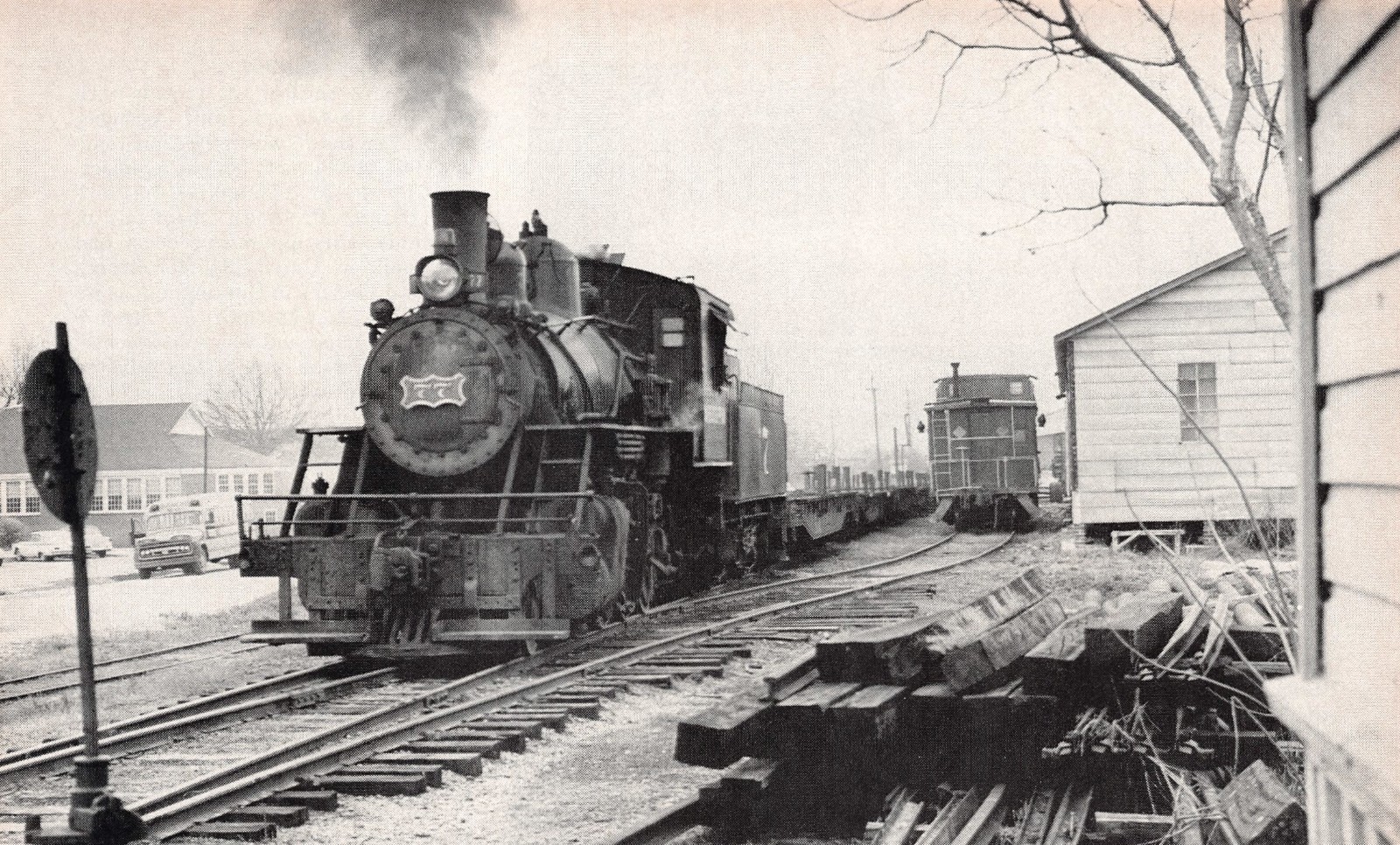 Mississippian Railway 2-8-0 #76 Steam Locomotive Freight Train MS Mag Print Ad