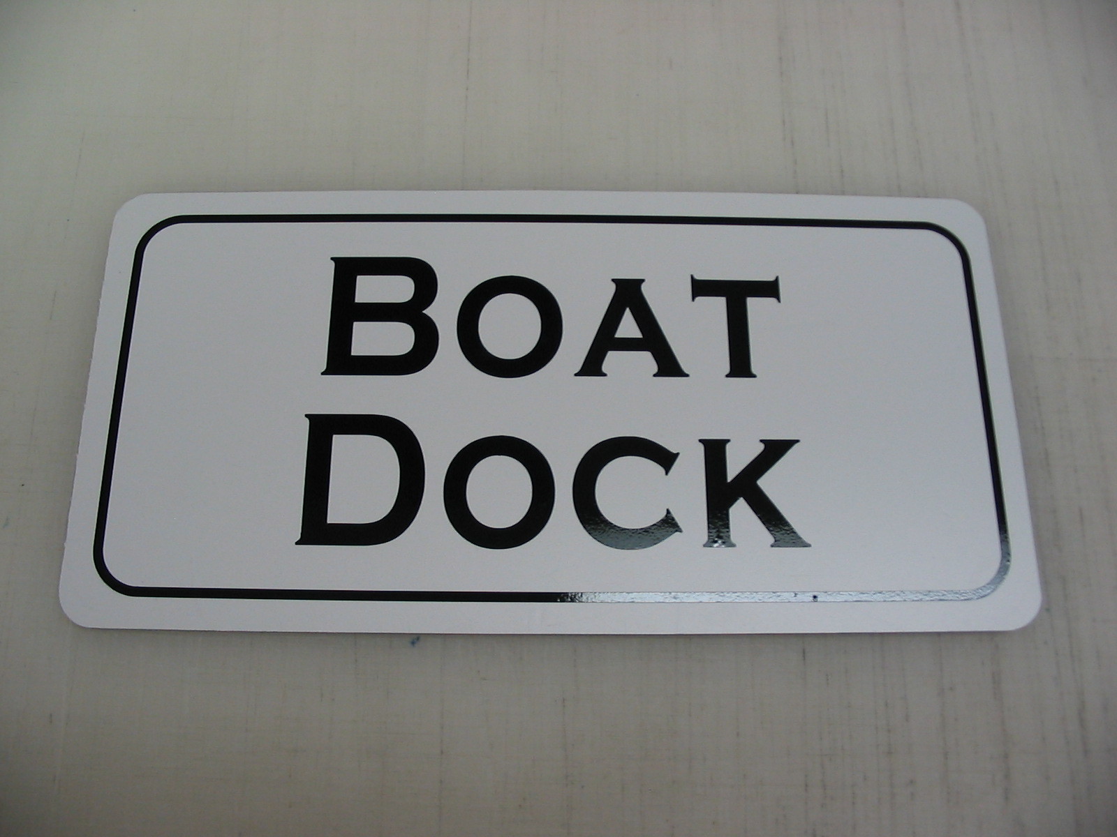 BOAT DOCK Metal Sign 4 Golf Course Country Club BAR Yacht Shop Sail Fishing