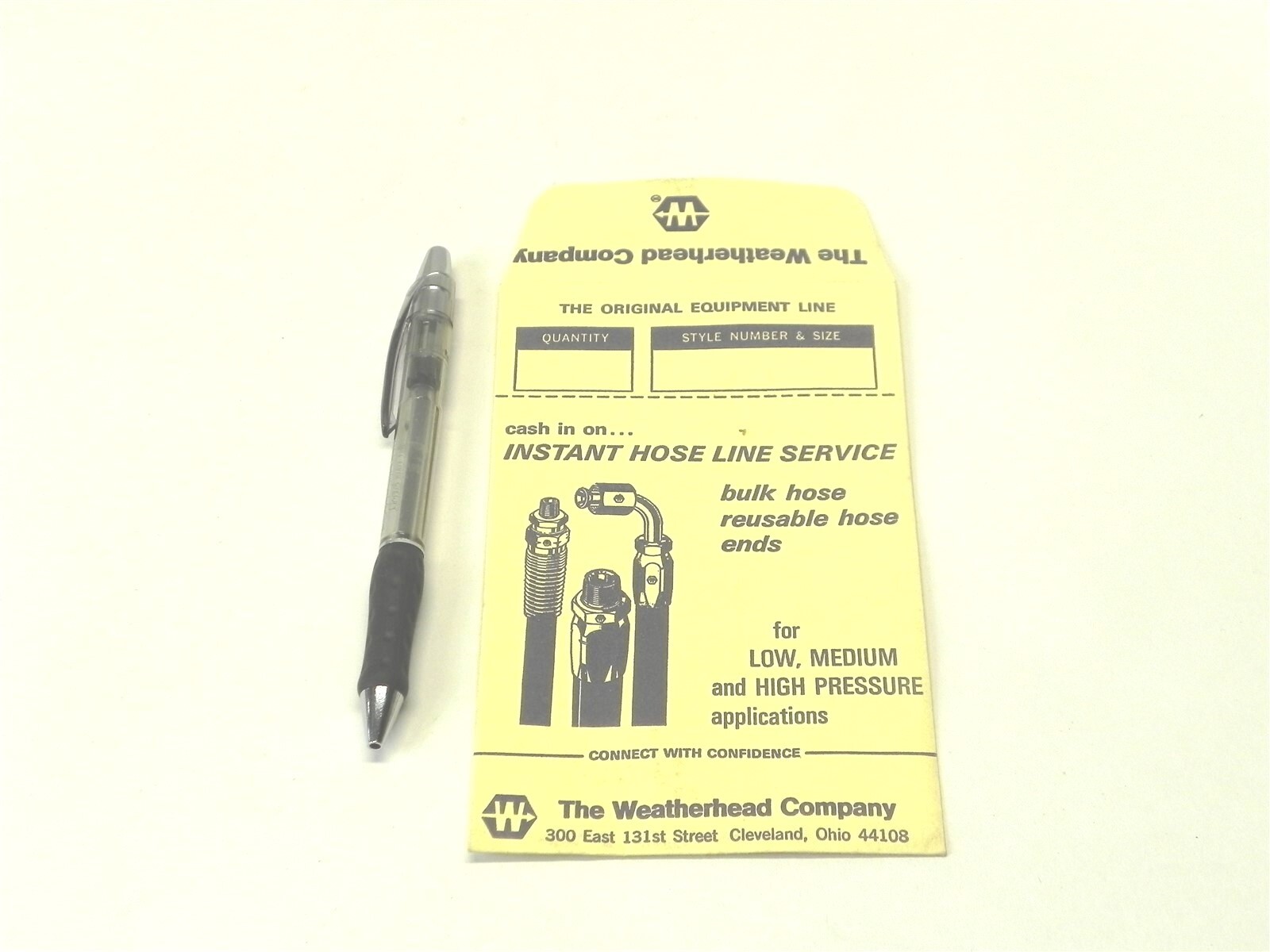 VINTAGE 1950’S-1960’S-1970’S WEATHERHEAD PARTS ENVELOPE 8″x4″ NEW UNUSED