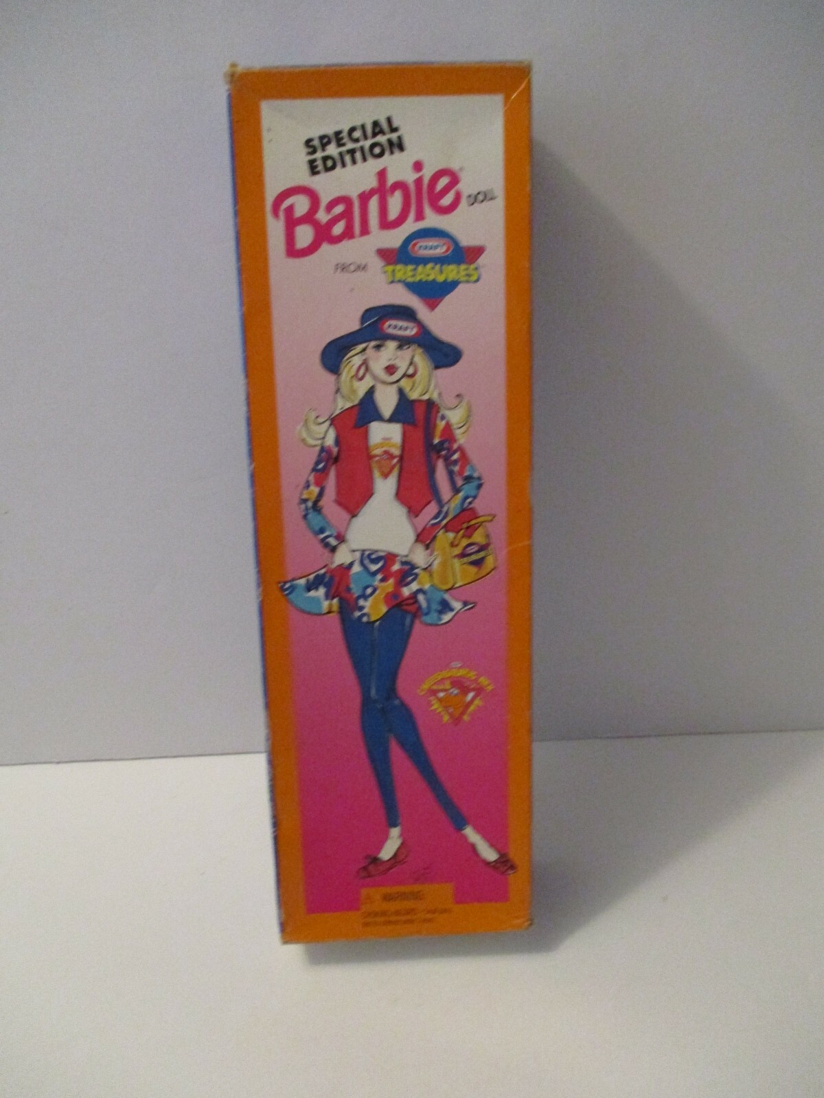 New Sealed Collectors Edition Barbie Doll Kraft Treasures Mailaway 1992